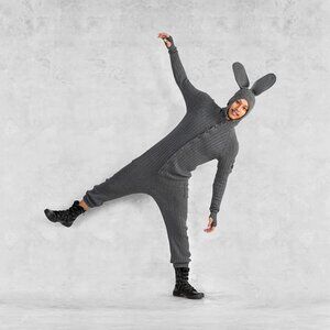 Blamo Bunny Onsie - Gray